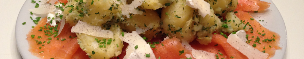 Aardappel-Zalm Salade