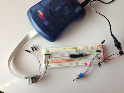 Complete wiring for the programmer