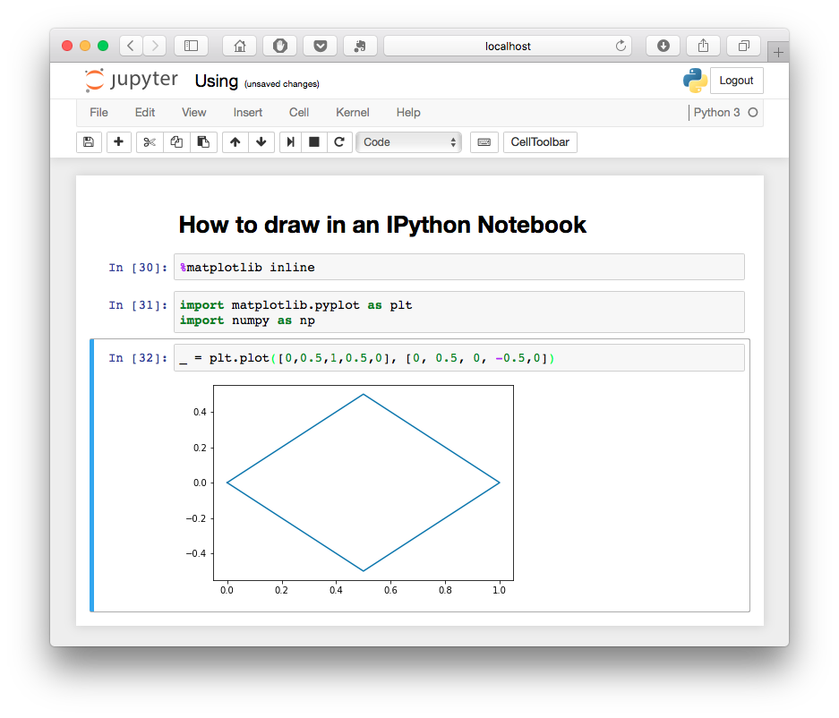 python notebook